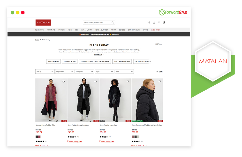 Matalan Black Friday 2025